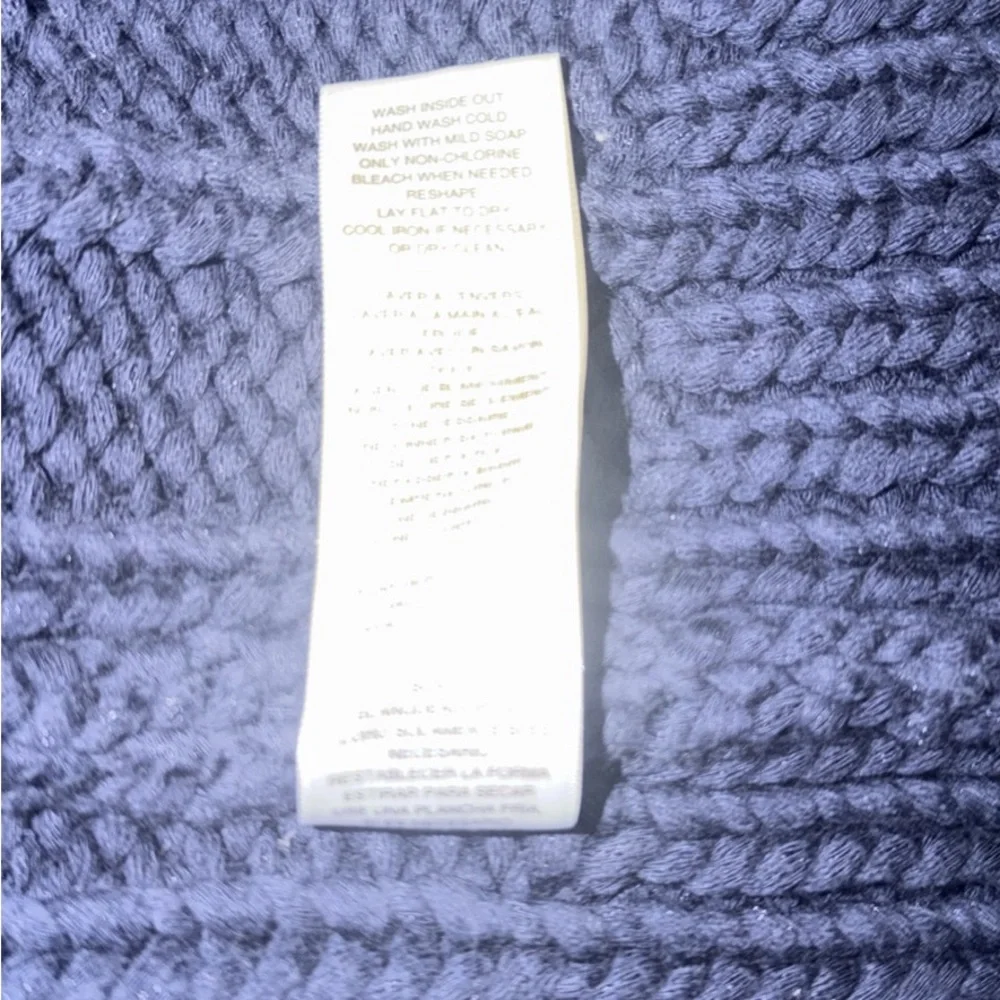 Michael Kors Men's Dark Blue Zip-Up Sweater - Picture 7 of 7